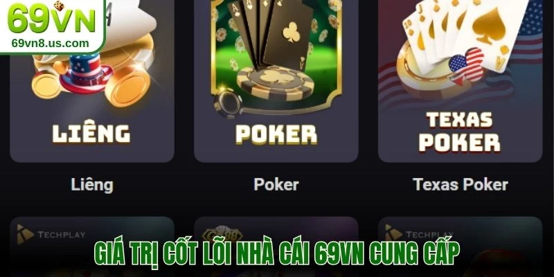 Giá trị cốt lõi nhà cái 69VN cung cấp