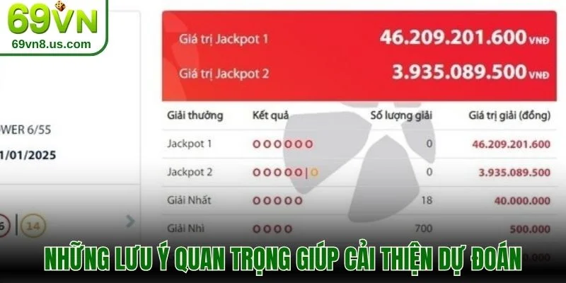 Những lưu ý quan trọng giúp cải thiện dự đoán