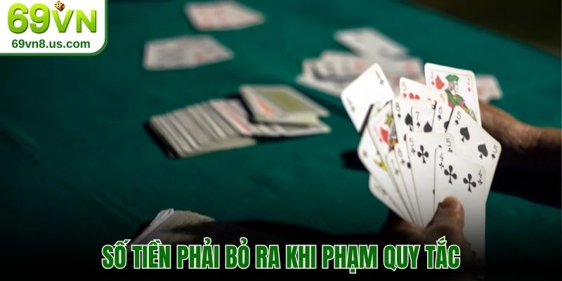 Số tiền phải bỏ ra khi phạm quy tắc